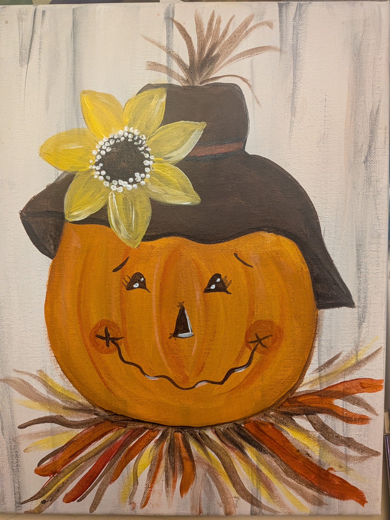 Scarecrow Pumpkin