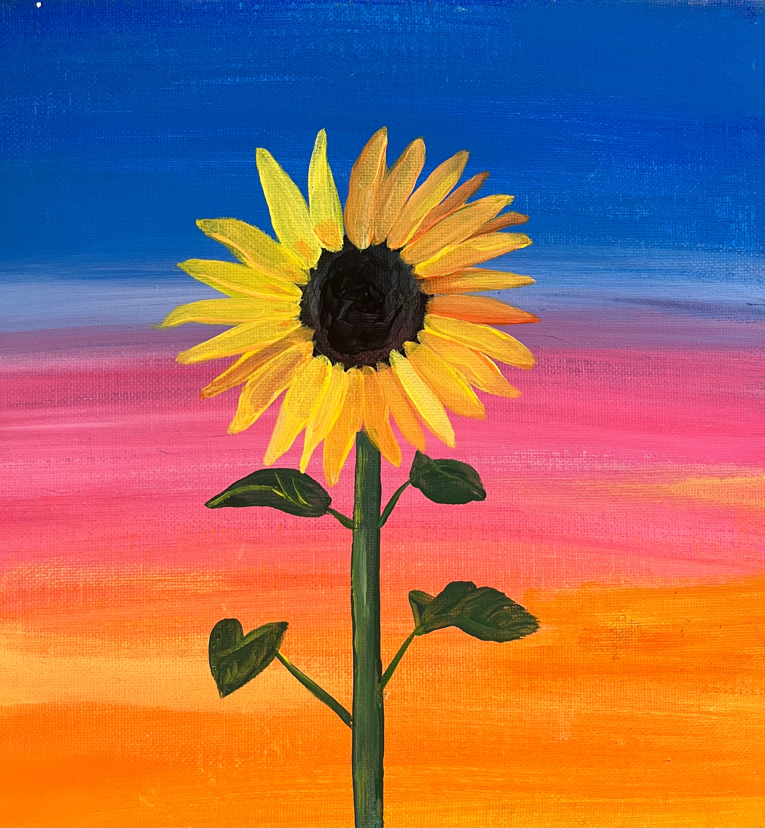 Sunflower Painting